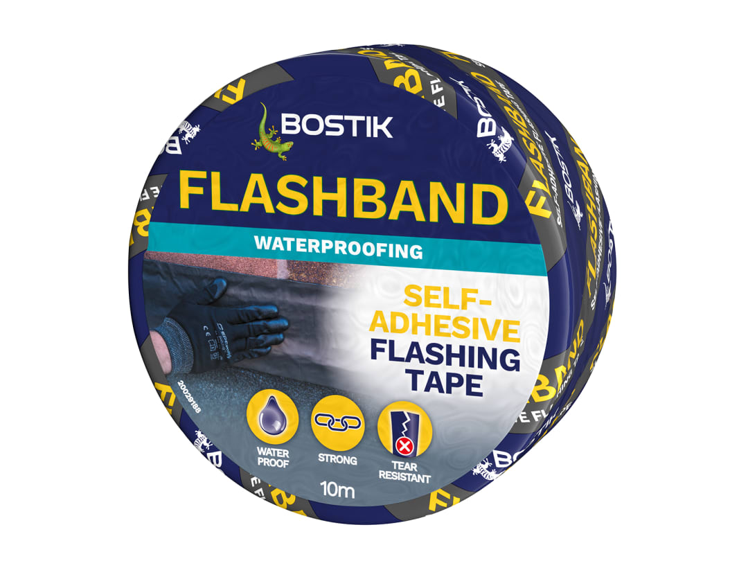 EVO-STIK Flashband Grey 100mm x 10m 30816347