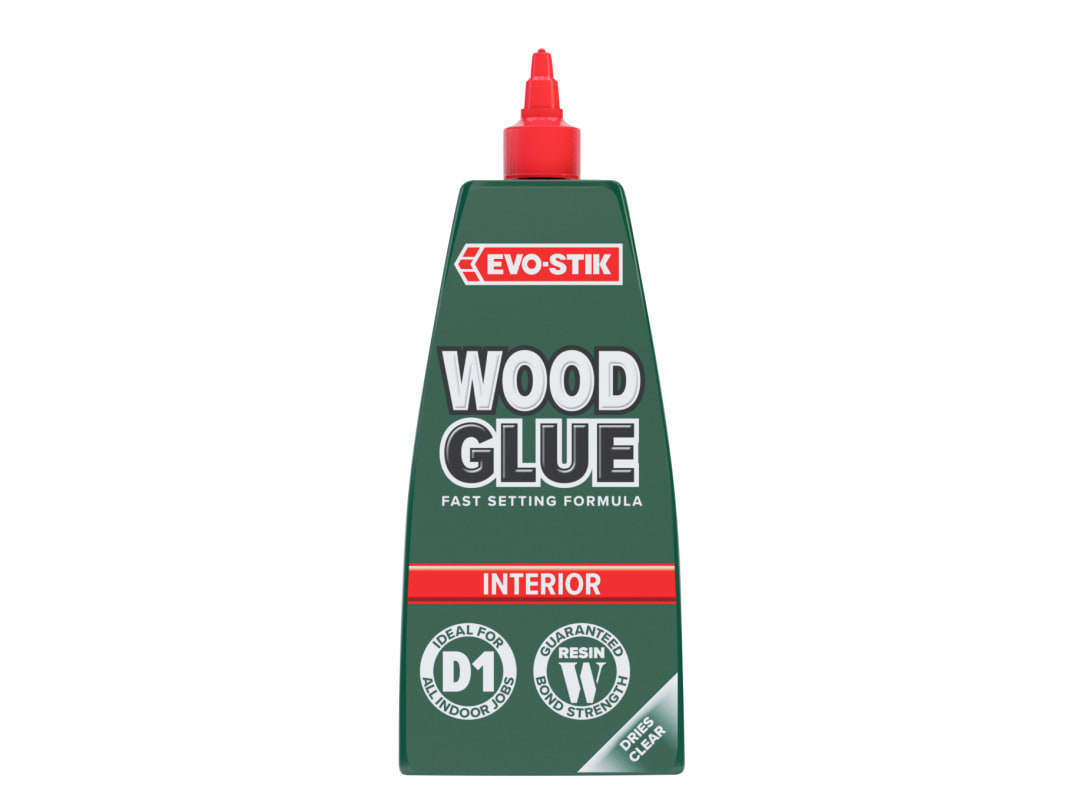 EVO-STIK Resin 'W' Wood Adhesive Extra Fast D2 1Litre 30615819