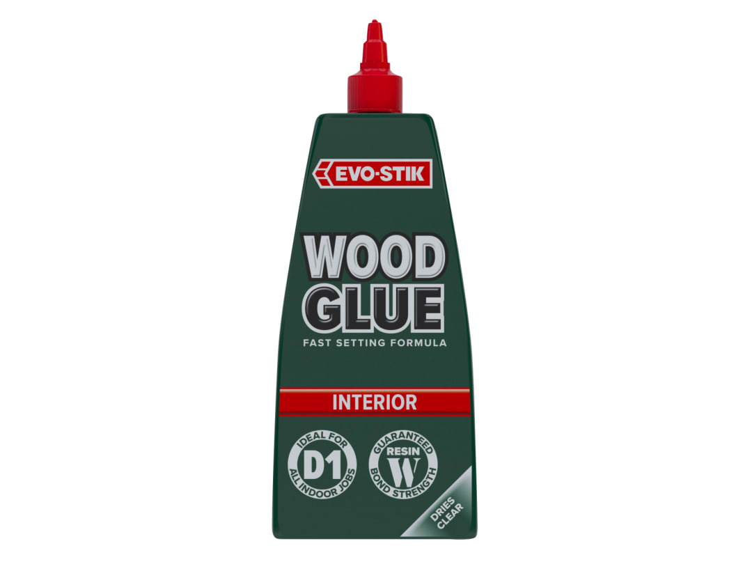 EVO-STIK Resin 'W' Wood Adhesive Extra Fast D2 500ml 30615818