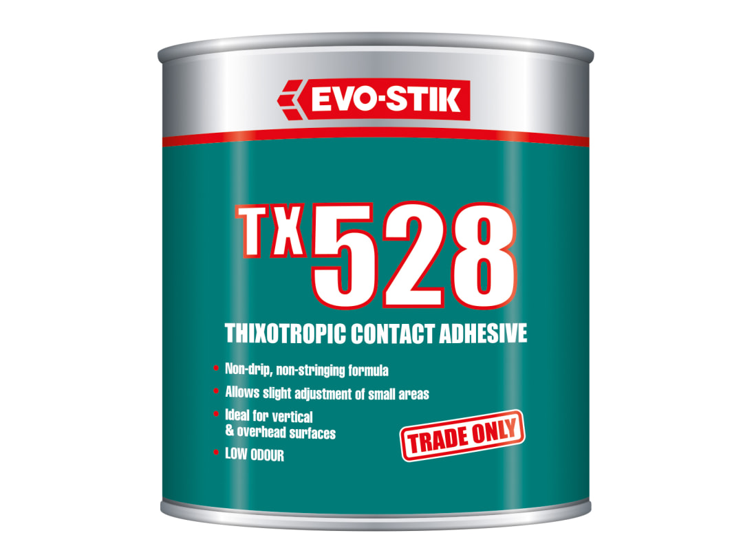 EVO-STIK TX528 Thixotropic Contact Adhesive 1 Litre 30603375