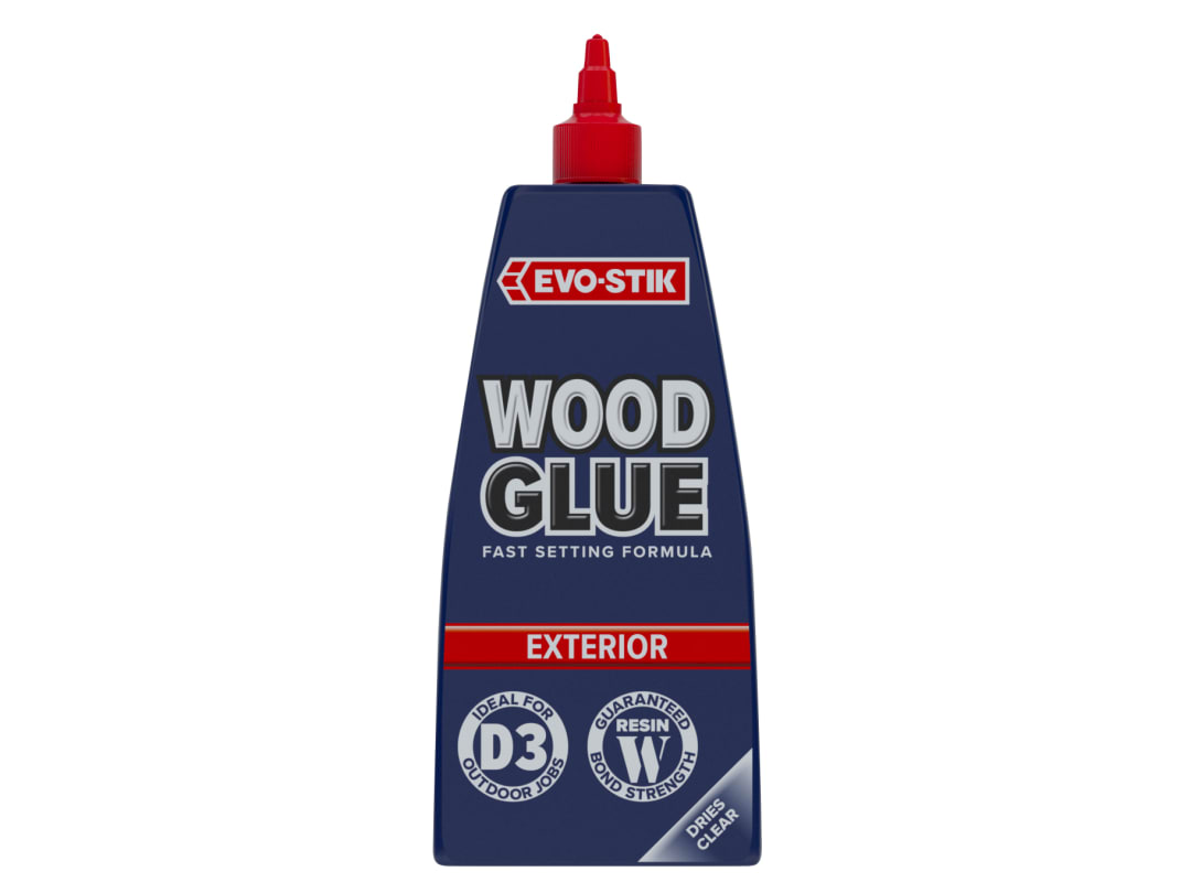 EVO-STIK Resin 'W' Wood Adhesive Weatherproof D3 500ml 30615823