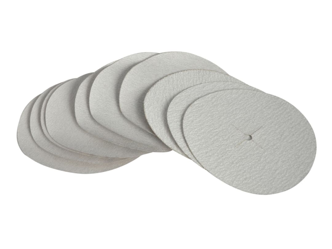 Faithfull Paper Sanding Disc 6 x 125mm Medium (Pack 5) FAIAD125M