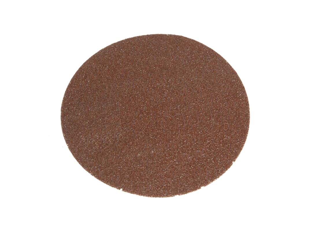 Faithfull Hook & Loop Plain Sanding Disc 125mm Assorted (Pack 5) FAIADHL125A
