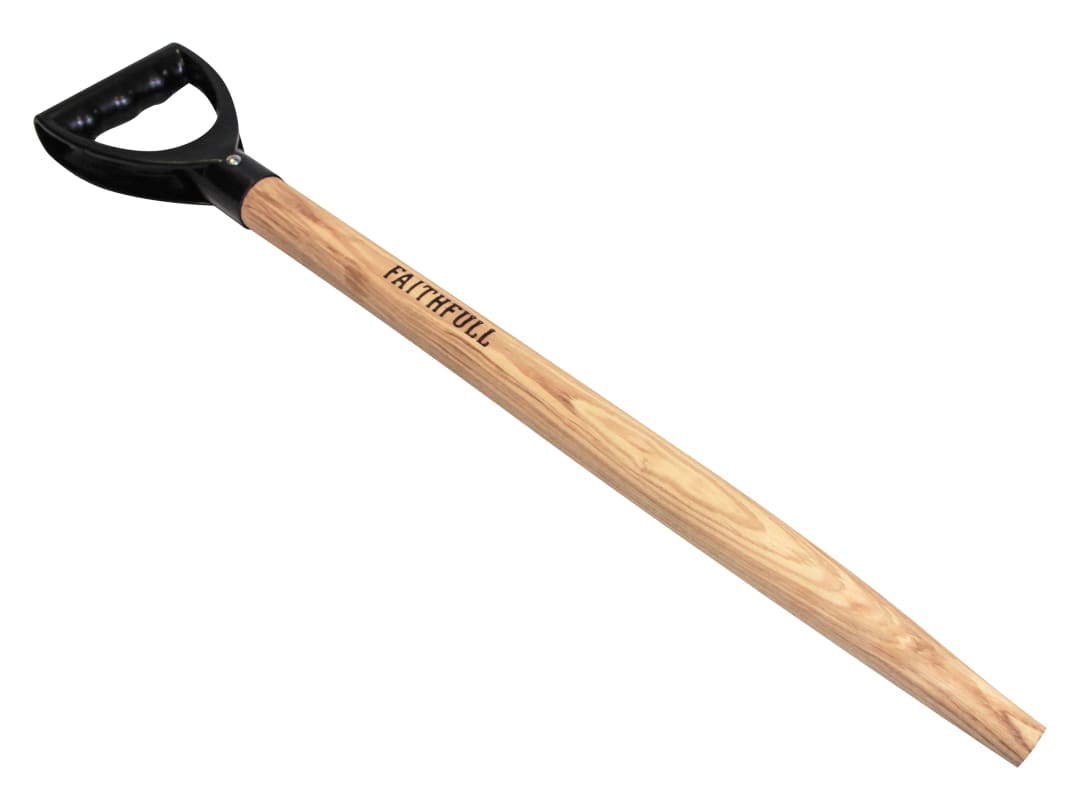 Faithfull FSC Ash PYD Handle Bent Taper 28in FAIAPDBTFSC