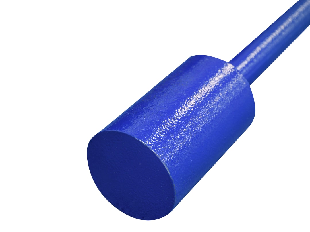 Faithfull All-Steel Round Fencing Tamper 4kg (8.8lb) FAIASFT