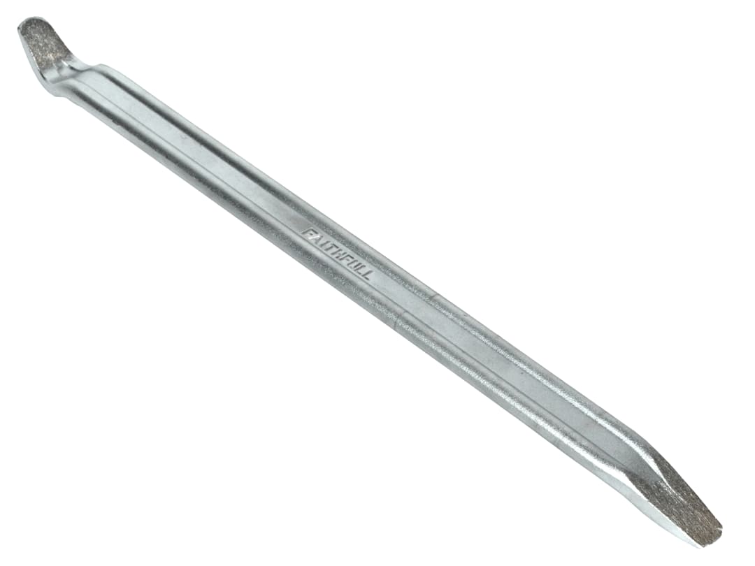 Faithfull Tyre Lever Chrome Plated 16 x 1in FAIAUTL16