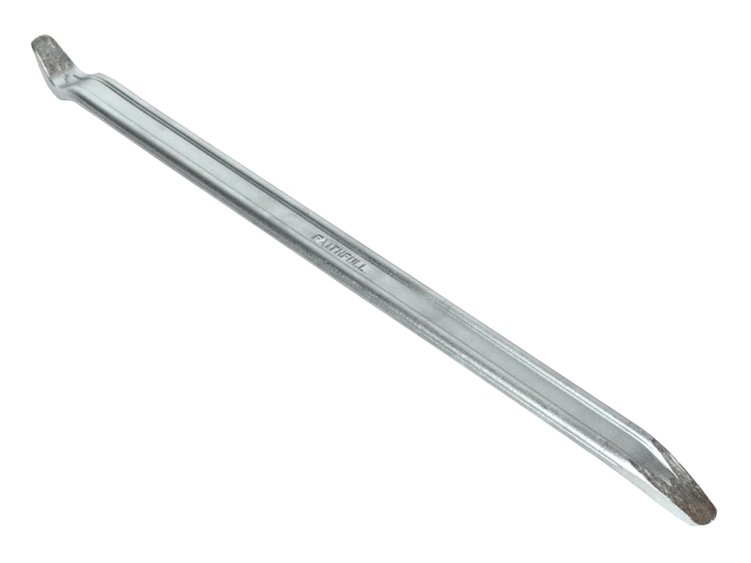 Faithfull Tyre Lever Chrome Plated 18 x 1in FAIAUTL18