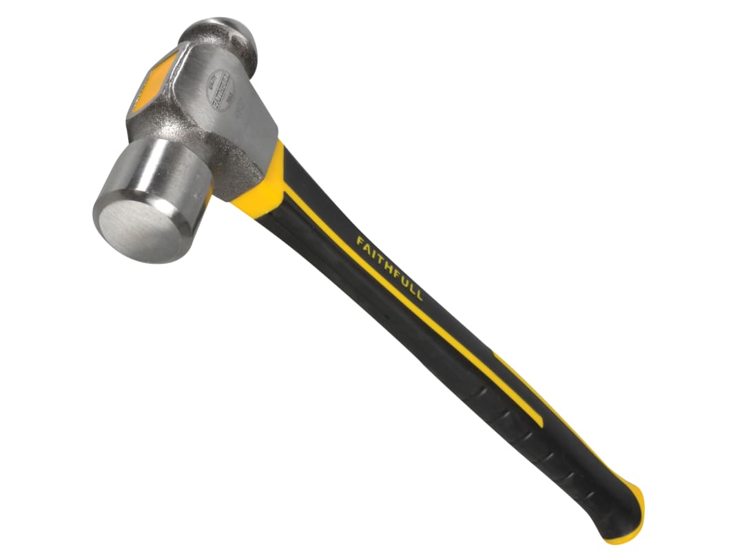 Faithfull Ball Pein Hammer Fibreglass Shaft 1.36kg (48oz) FAIBPH48FGN