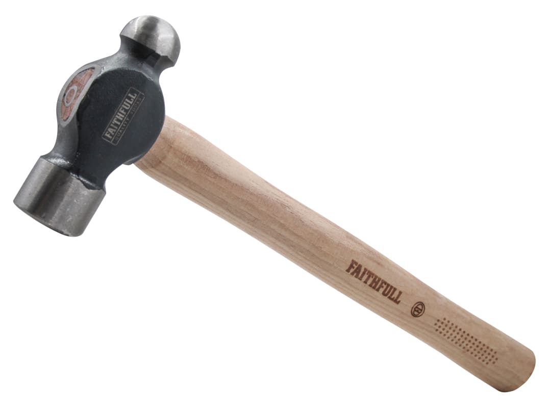 Faithfull Ball Pein Hammer FSC Hickory 1.361kg (3 lb) 60411427