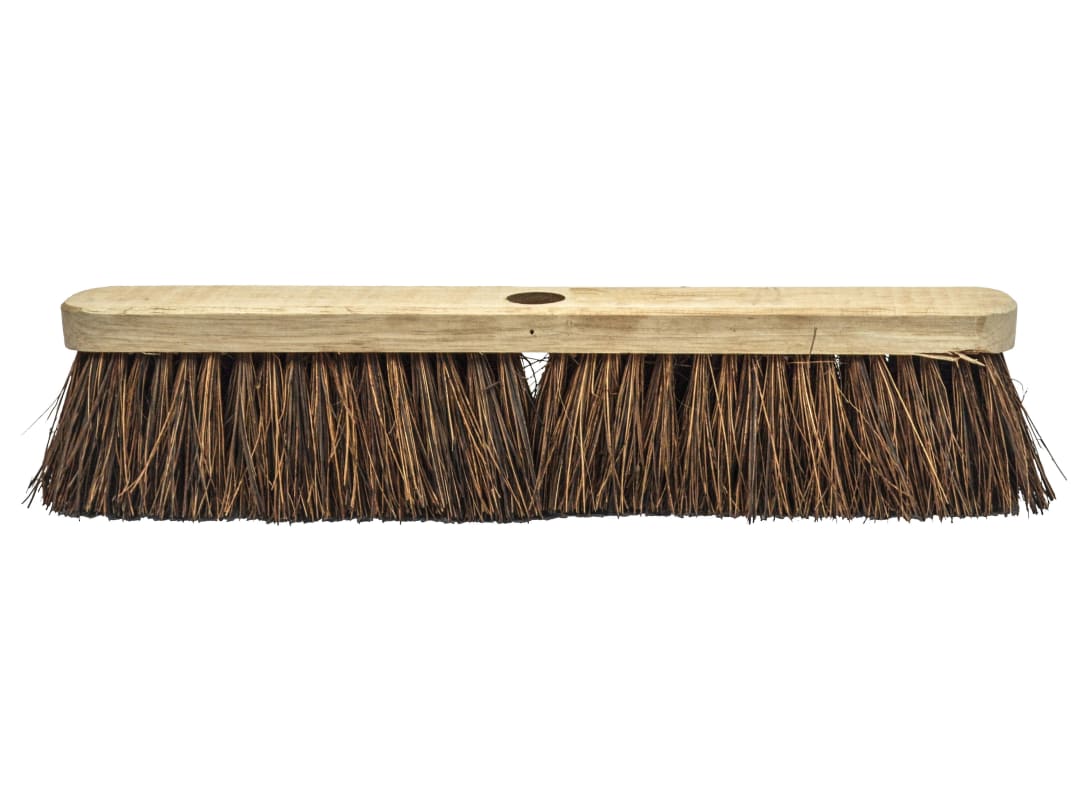 Faithfull Natural Bassine Platform Broom Head 450mm (18in) FAIBRBAS18