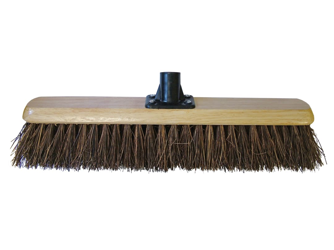 Faithfull Bassine Platform Broom Head 450mm (18in) Threaded Socket FAIBRBAS18R