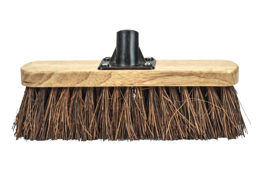 Faithfull Bassine Varnished Broom Head 300mm (12in) Threaded Socket FAIBRBASS12R