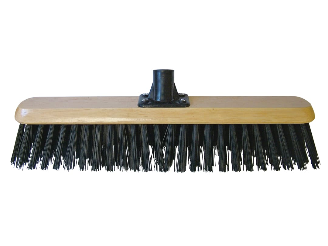 Faithfull PVC Platform Broom Head 450mm (18in) Threaded Socket FAIBRPVC18R