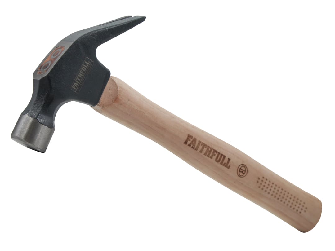 Faithfull FSC Hickory Claw Hammer 567g (20oz) 60412051