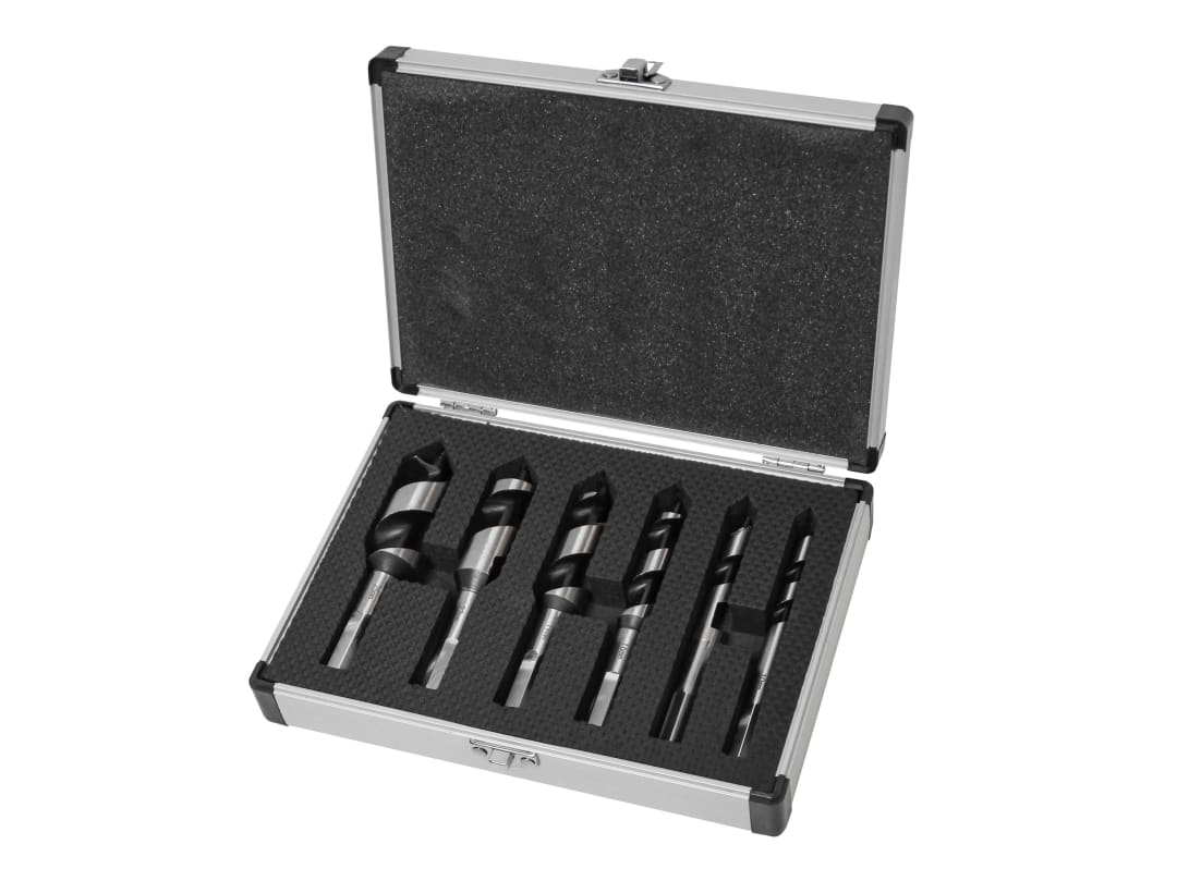 Faithfull Stubby Combination Wood Auger Bit Set, 6 Piece FAICASSET6