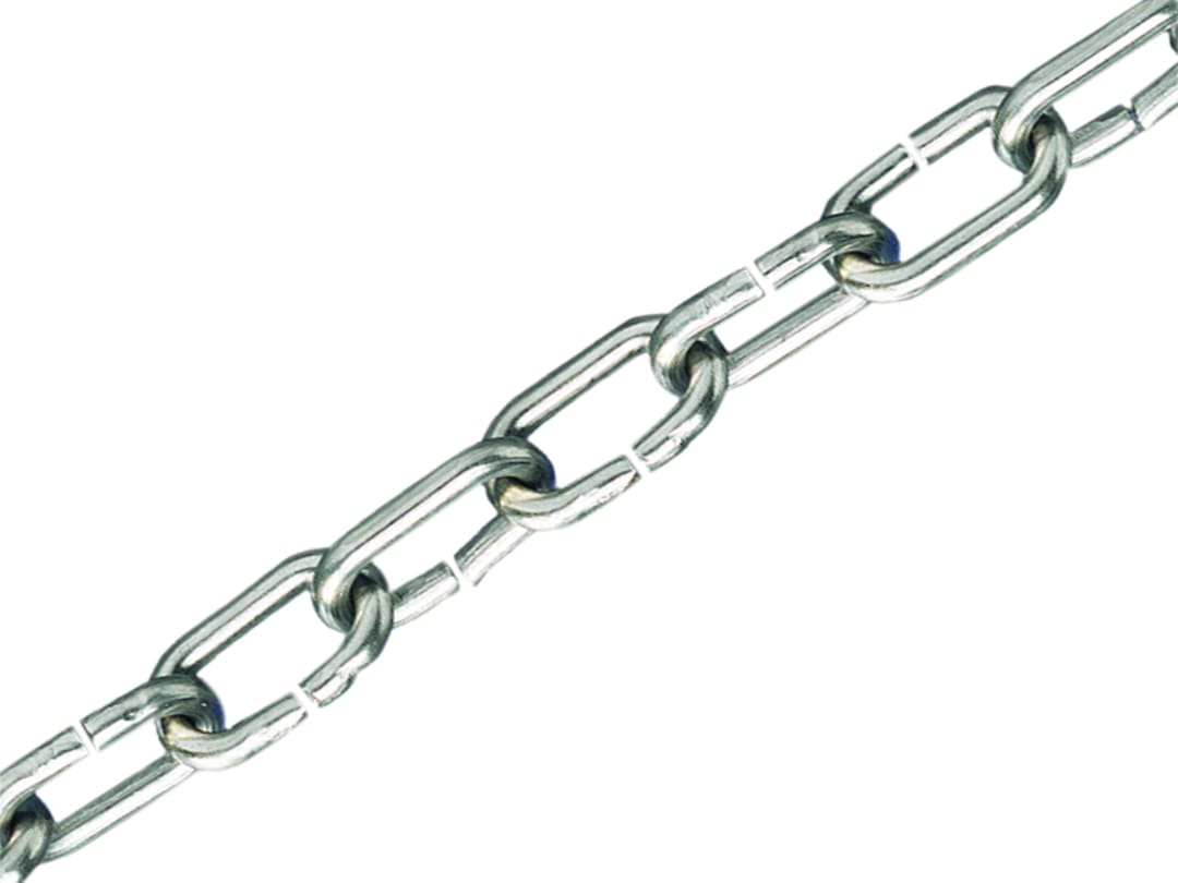 Faithfull Clock Chain Stainless Steel 2mm x 10m FAICHCC2010S