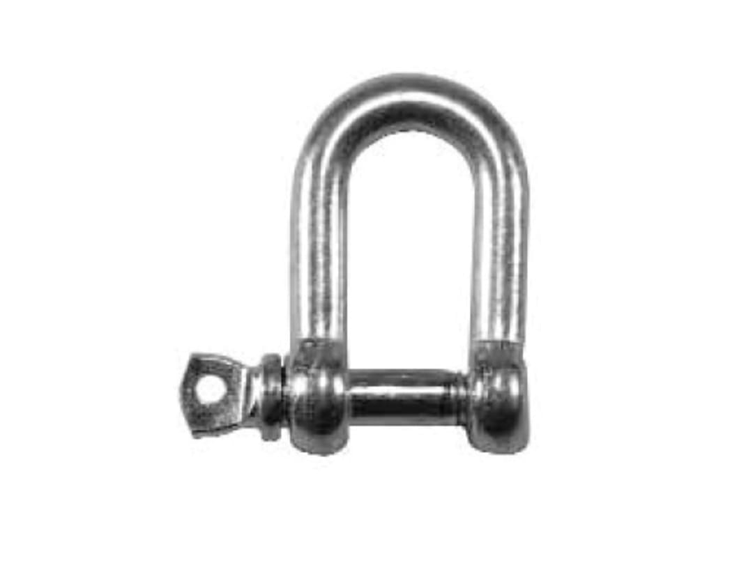 Faithfull D-Shackle Stainless Steel 6mm (Pack 2) FAICHDS60SS