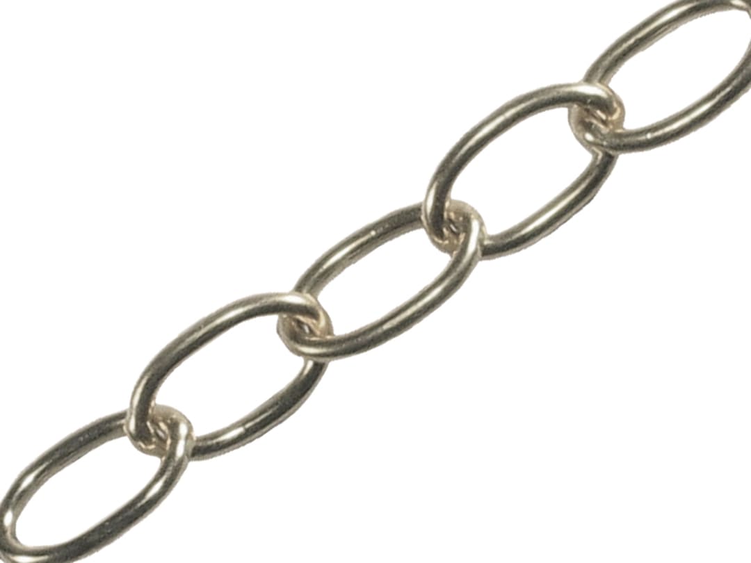 Faithfull Oval Chain 1.8mm x 10m Chrome FAICHOC18