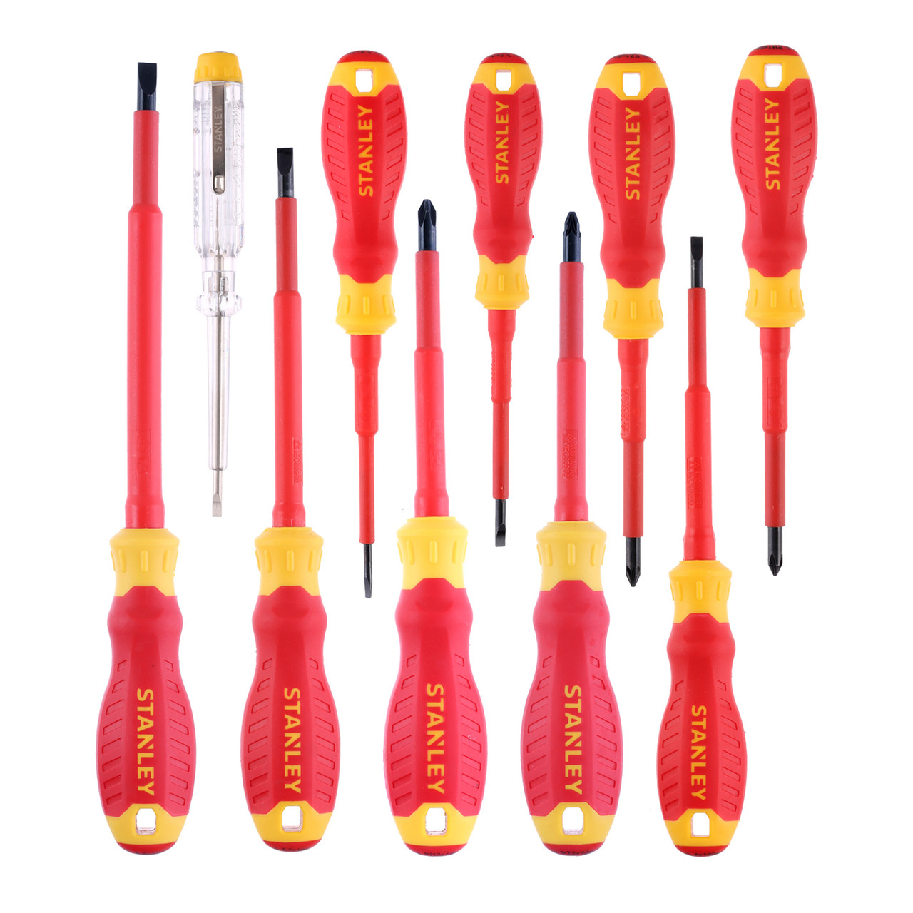 Stanley STHT60032-0 VDE Insulated Screwdriver Set (10 Piece) STHT60032-0