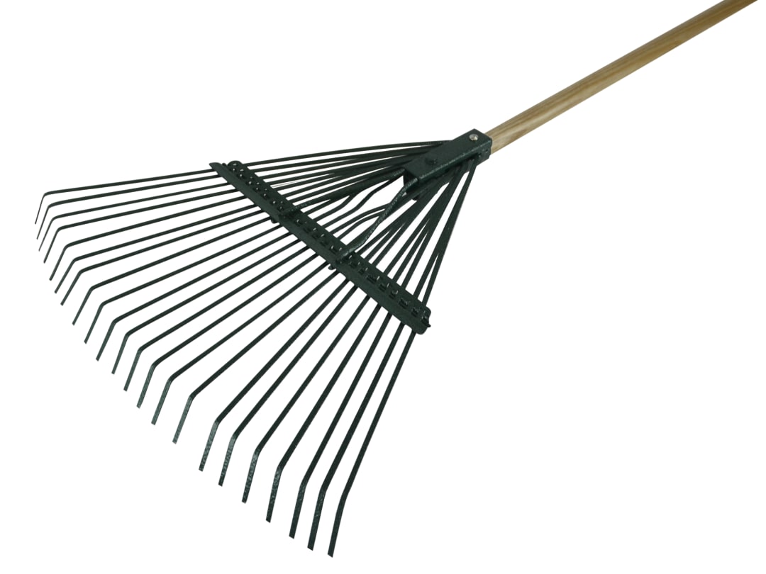 Faithfull Countryman Leaf Rake 22 Flat Tines FAICOULRF