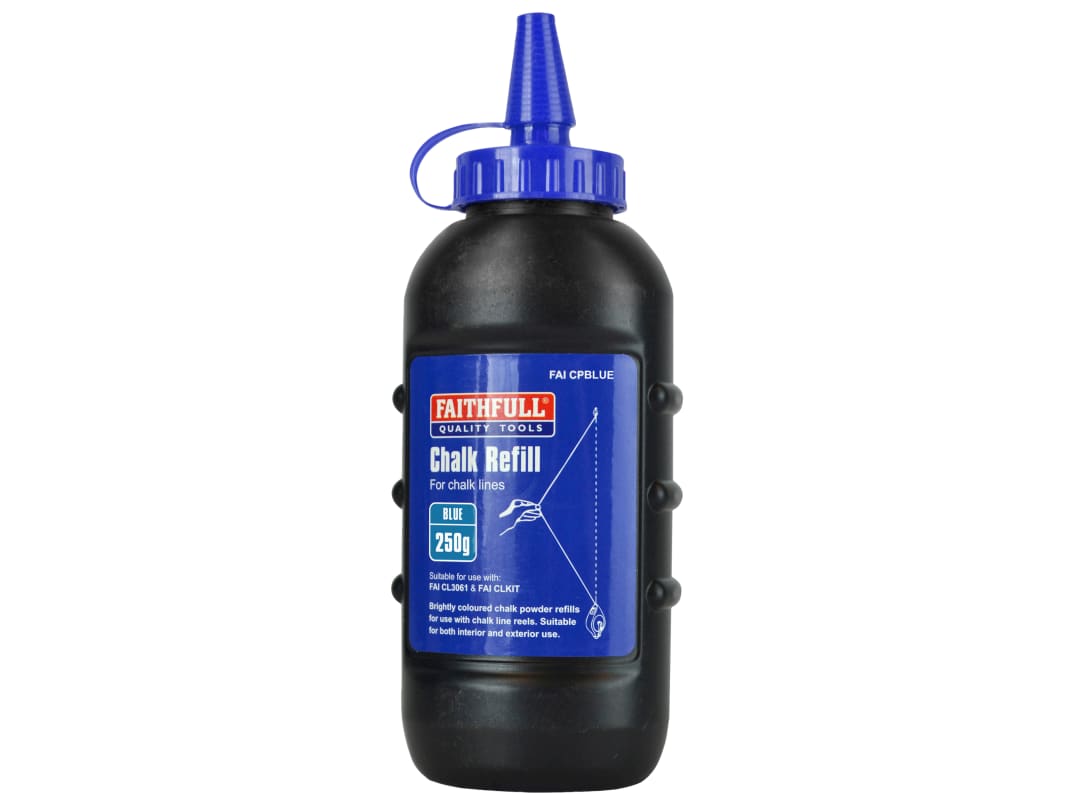 Faithfull Chalk Powder Blue 250g FAICPBLUE