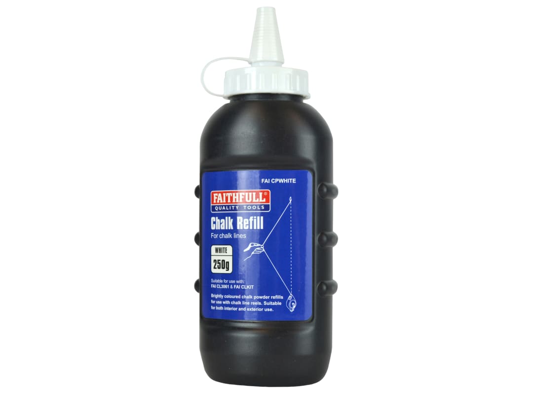 Faithfull Chalk Powder White 250g FAICPWHITE