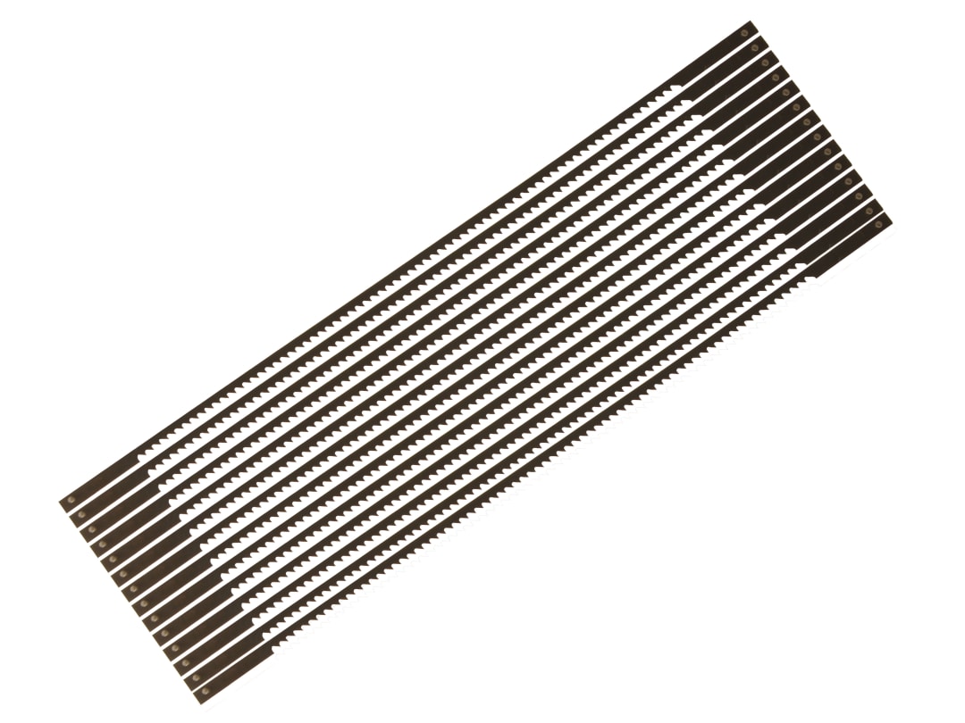 Faithfull Coping Saw Blades Wood (10 Packs of 10 Blades) 14 TPI FAICSB
