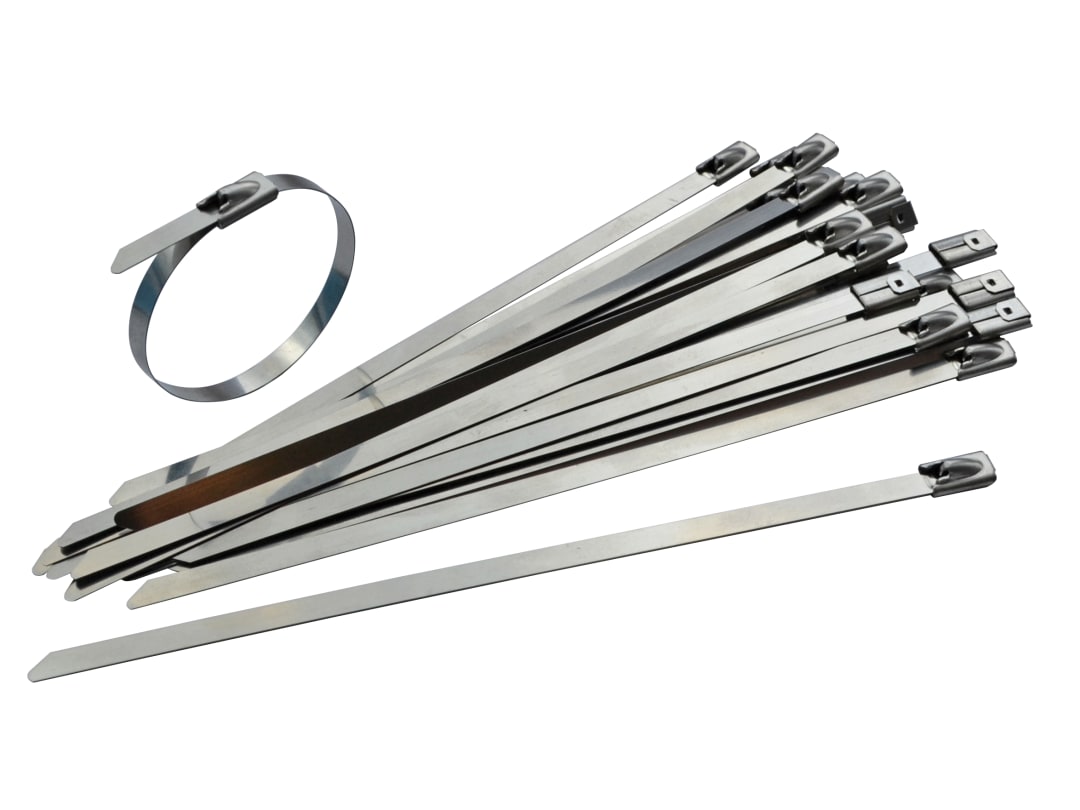 Faithfull Stainless Steel Cable Ties 4.6 x 150mm (Pack 50) FAICT15046SS