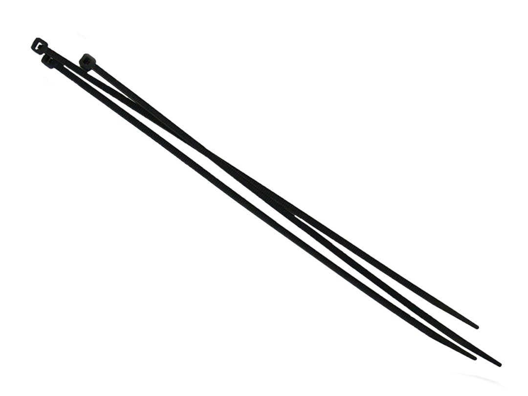 Faithfull Cable Ties Black 4.8 x 250mm (Pack 100) FAICT250B
