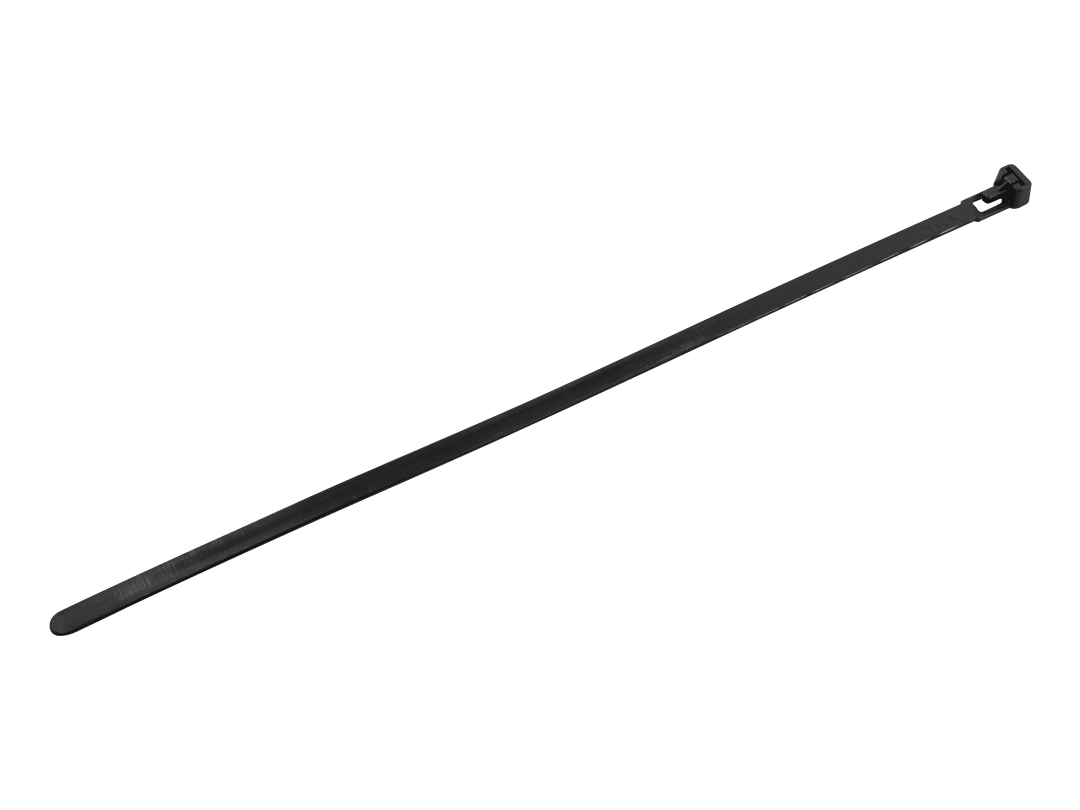 Faithfull Reusable Cable Tie Black 7.6 x 300mm (Pack 50) FAICT300R