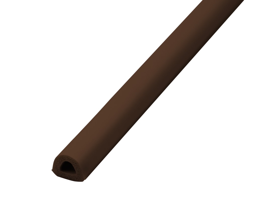 Faithfull EPDM Draught Excluder Brown 24M 9 x 7.5mm FAIDED97524B