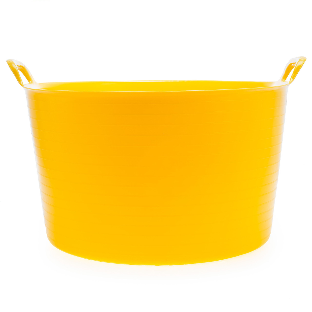 Image of Xtrade X0900252 Yellow Recycled Plastic Flexi-Tub 56L X0900252