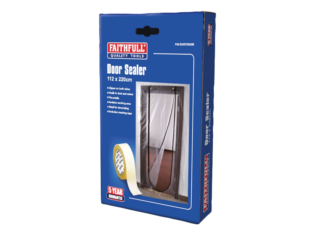 Faithfull Door Dust Sealer FAIDUSTDOOR