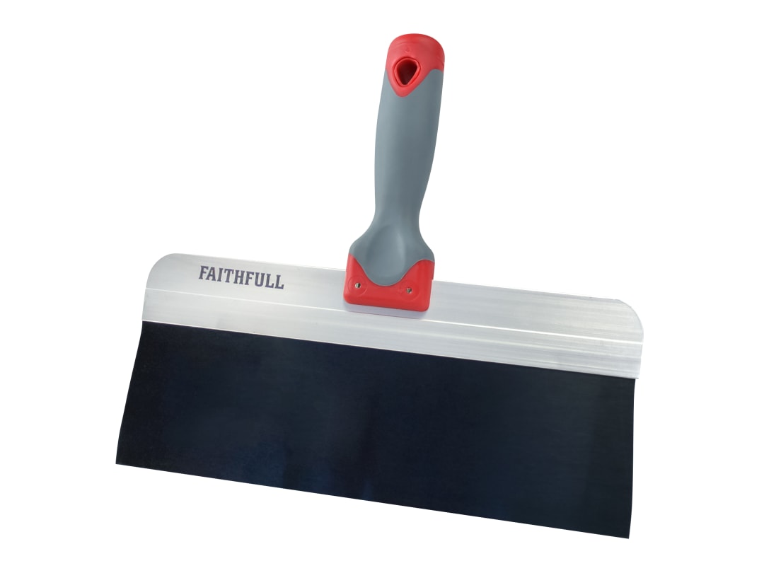 Faithfull Drywall Taping Knife Blue Steel 300mm (12in) FAIDWTAPE300