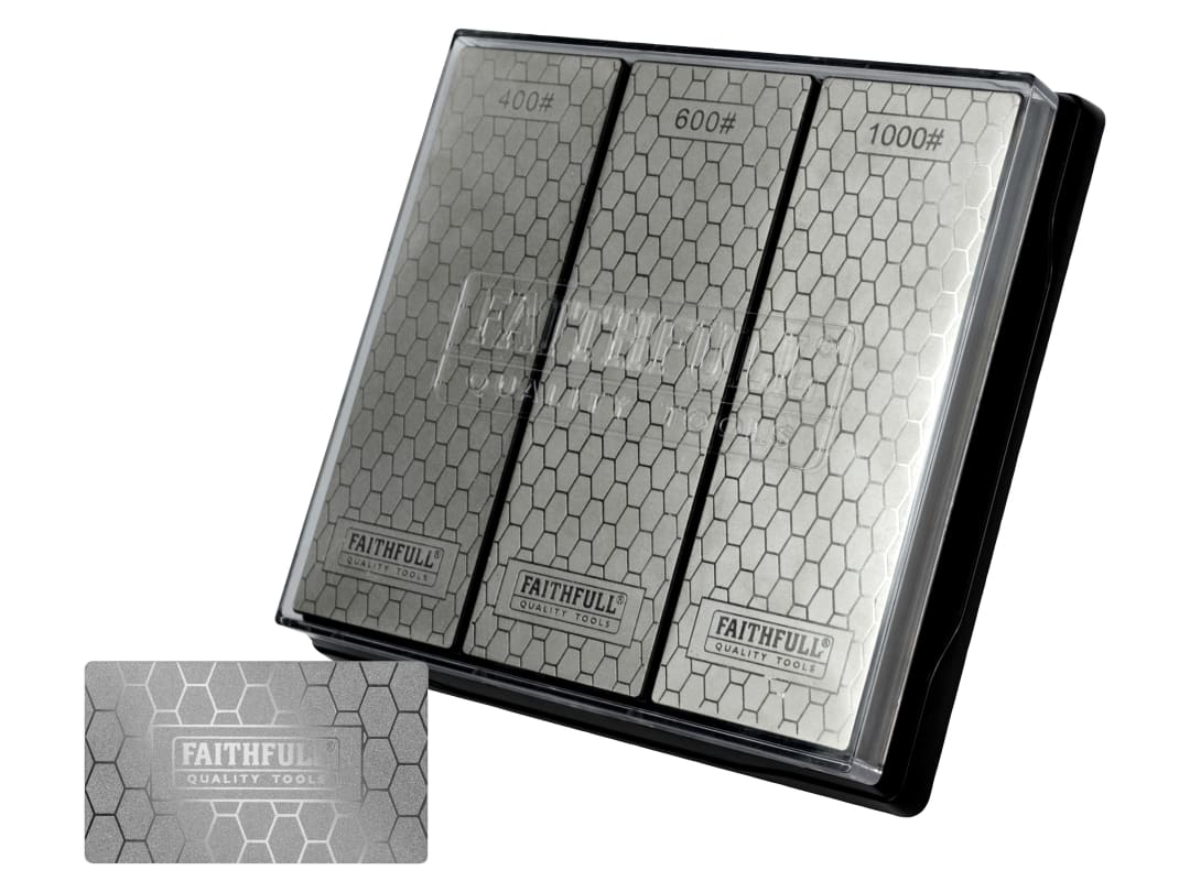Faithfull Diamond Whetstone Kit FAIDWTRIPLES