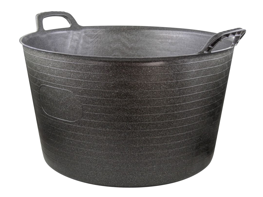 Faithfull Eco Flex Tub 75 litre - Recycled Black FAIECOFLXB75