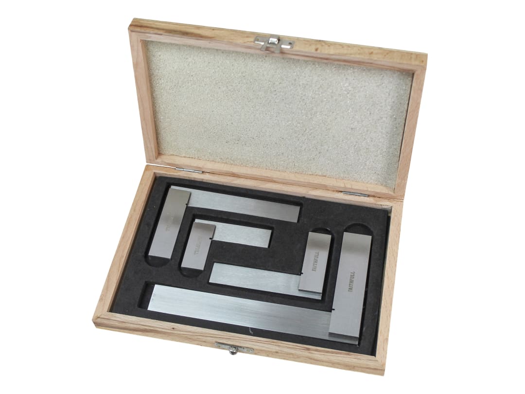 Faithfull Engineer's Squares Set, 4 Piece FAIESSET4