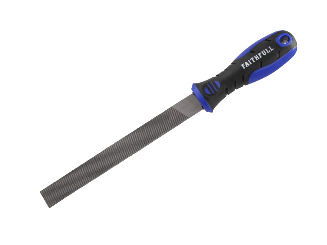 Faithfull Handled Hand Bastard Cut Engineers File 150mm (6in) FAIFIHB6