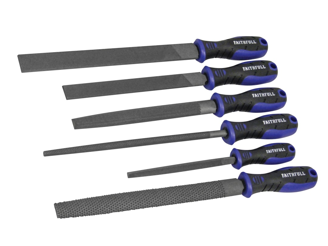 Faithfull File and Rasp Set, 6 Piece FAIFISET6