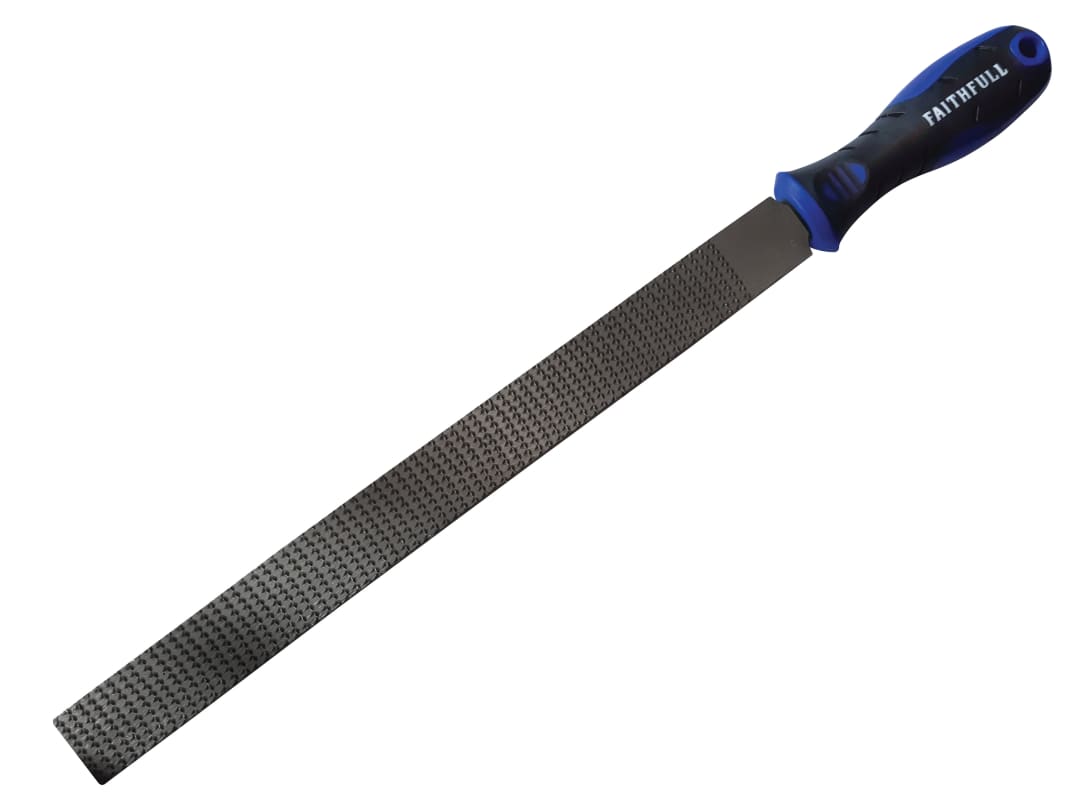 Faithfull Handled Flat Wood Rasp 300mm (12in) FAIFIWR12
