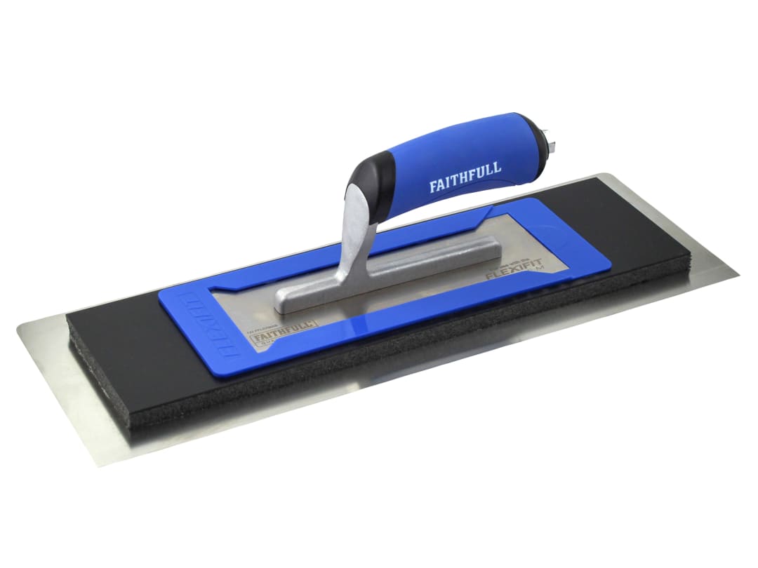 Faithfull FlexiFit Trowel Stainless Steel Blade Kit 16in (406mm) FAIFLEXI16S