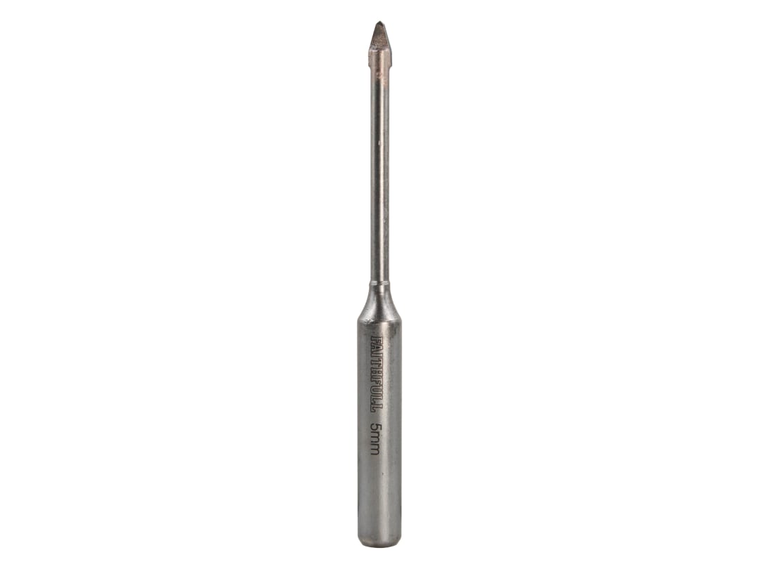 Faithfull Carbide Hard Tile & Glass Drill Bit 5mm FAIGDC05