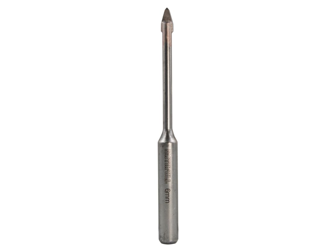 Faithfull Carbide Hard Tile & Glass Drill Bit 6mm FAIGDC06