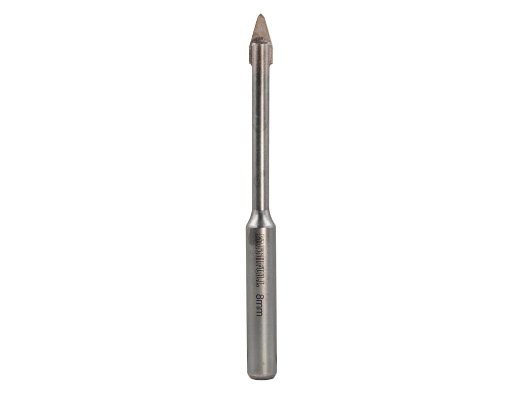 Faithfull Carbide Hard Tile & Glass Drill Bit 8mm FAIGDC08