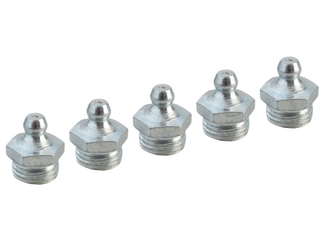 Faithfull Grease Nipple Straight 1/4in BSP (Pack 5) FAIGGN14BSP