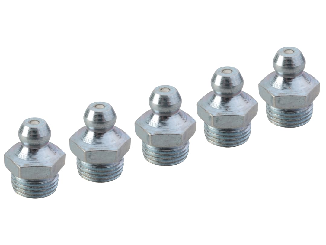 Faithfull Grease Nipple Straight 1/8in BSP (Pack 5) FAIGGN18BSP