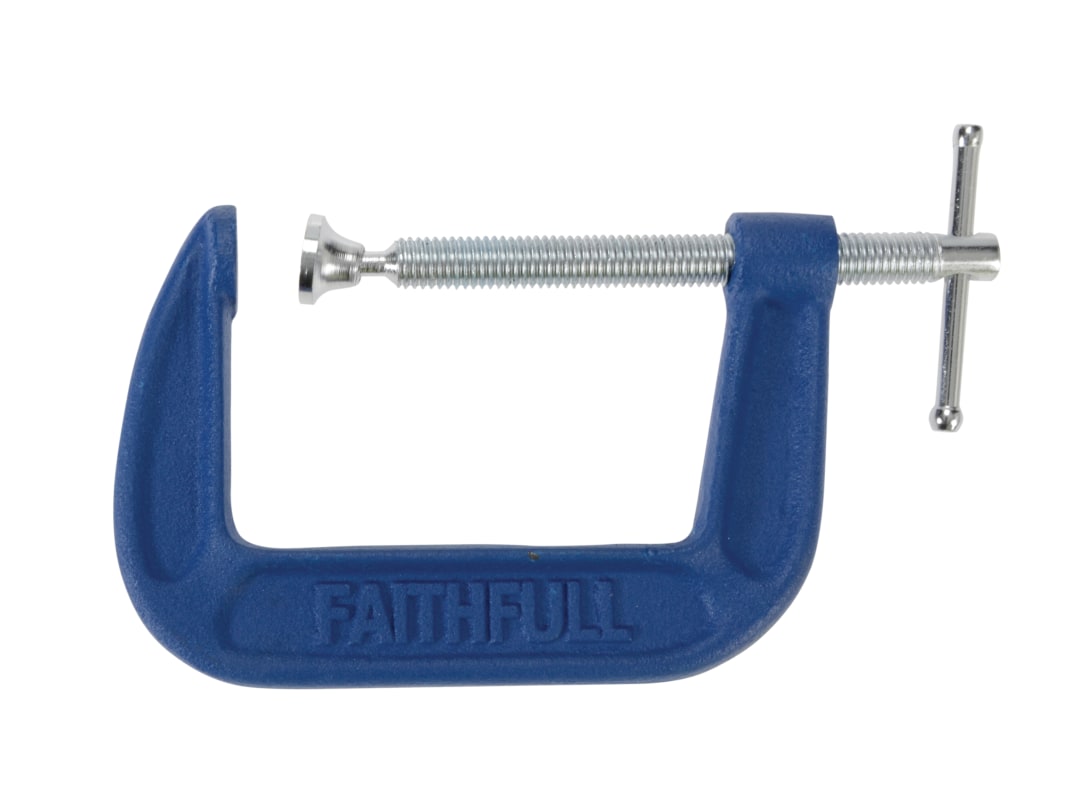 Faithfull Medium-Duty G-Clamp 75mm (3in) FAIGMD3