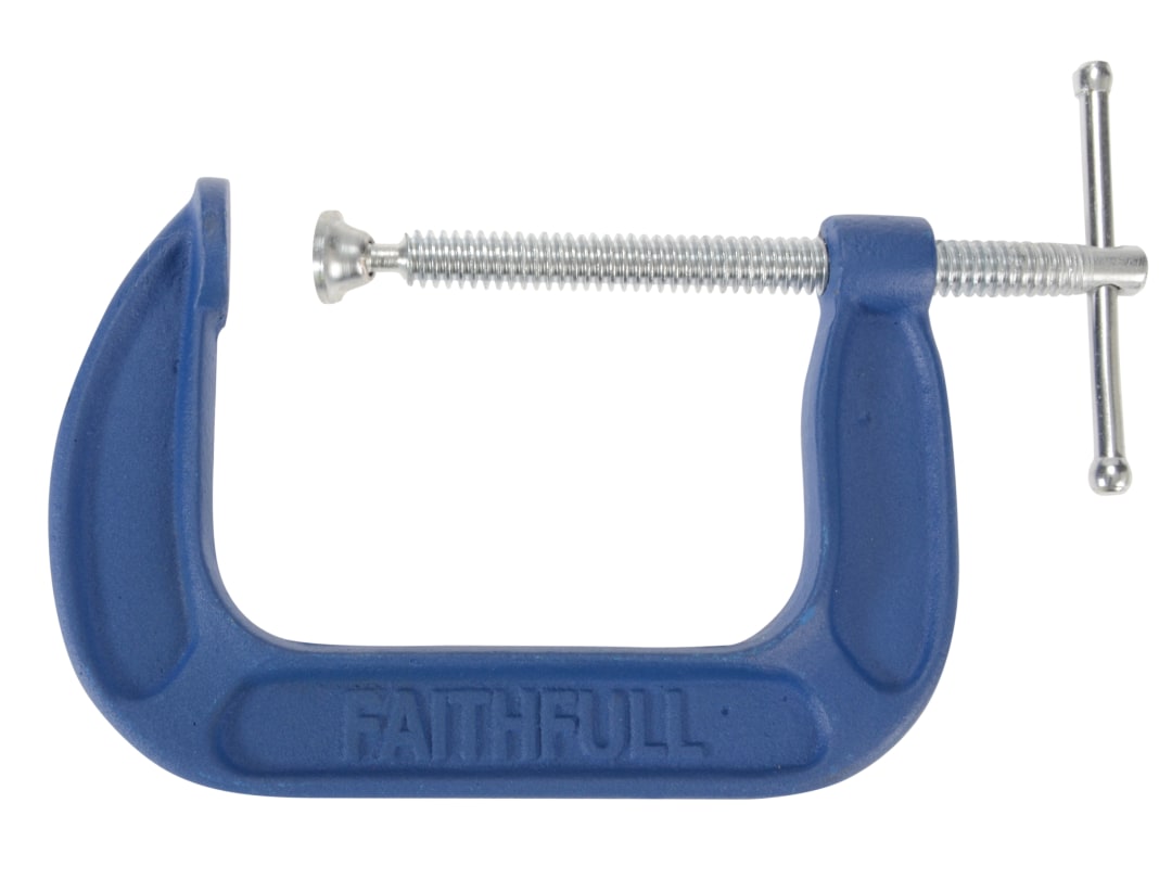 Faithfull Medium-Duty G-Clamp 100mm (4in) FAIGMD4