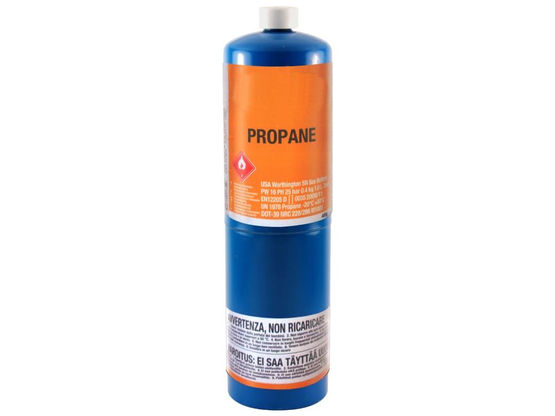 Faithfull Propane Gas Cylinder CGA600 Fitting FAIGZPROPT