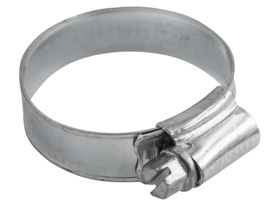 Faithfull 1X Stainless Steel Hose Clip 30 - 40mm FAIHC1XSSB